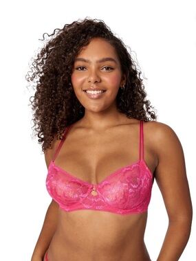 Adored by Adore Me Floral Lace Evalynn Unlined Bra